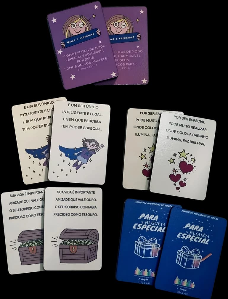 Jogo da Memória Mensagens